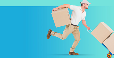 Partner with trusted courier to transport your products.