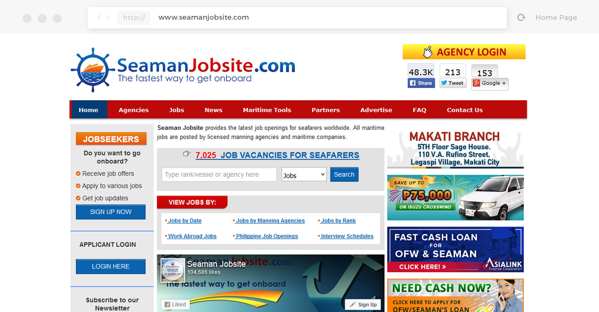 Seamanjobsite.com