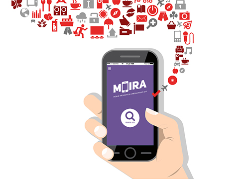 MOIRA allows you to reach thousands of applicants thru their mobile phones.