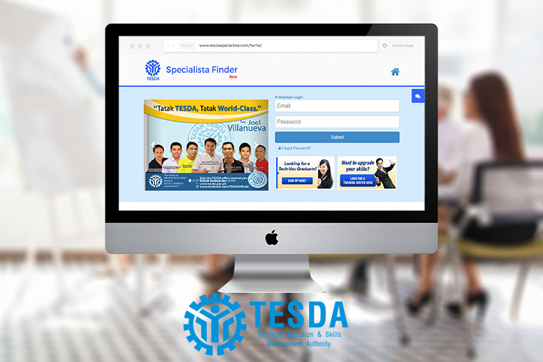 TESDA Specialista Finder