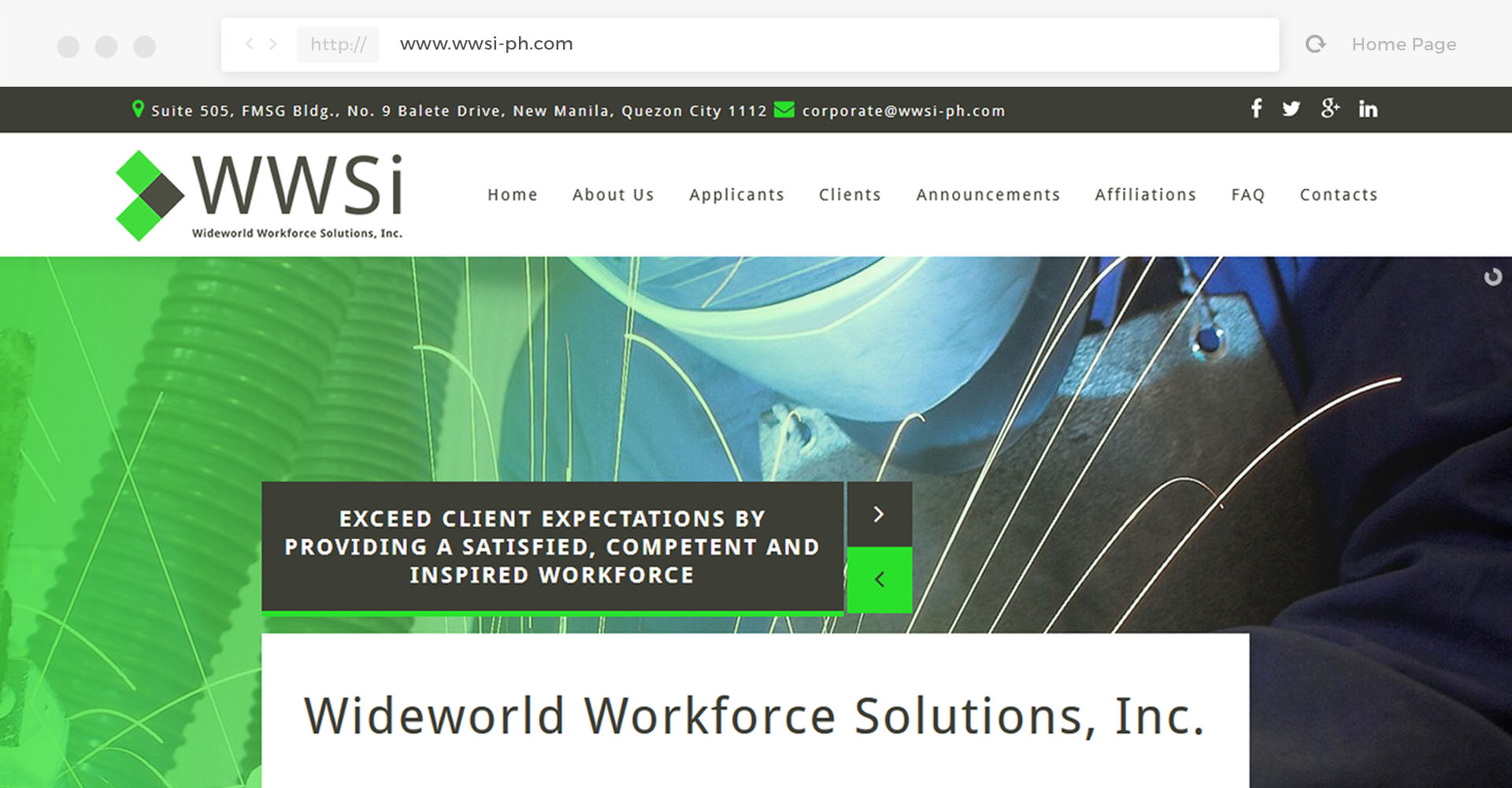 Wideworld Workforce Solutions, Inc.